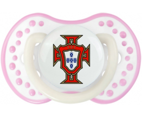 La selección portuguesa de fútbol Sucete lovi dynamic fosforescente de color blanco-rosa