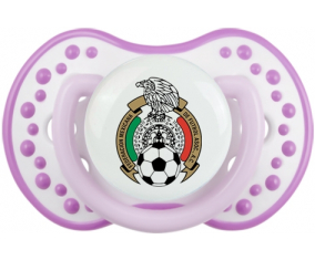 Selección de fútbol de México Sucette lovi dynamic clásico blanc-mauve