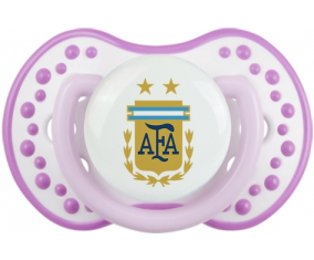 La selección argentina de fútbol Sucette lovi dynamic clásico blanc-mauve