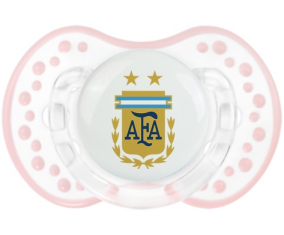 La selección argentina de fútbol Sucette lovi dynamic clásico retro-blanco-rosa-tierno