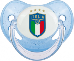 Selección italiana de fútbol Tétine Physiological Blue con lentejuelas