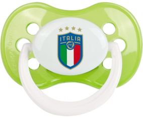 La selección italiana de fútbol sucete anatómico clásico verde