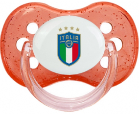 Selección de fútbol de Italia Sucete Cherry Red con lentejuelas