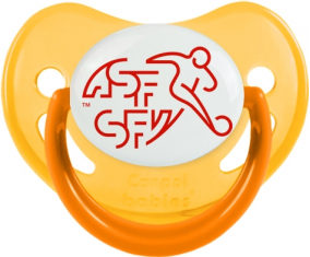 Selección suiza de fútbol sucete fisiológico fosforescente amarillo