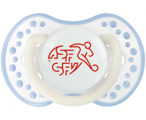 Selección suiza de fútbol Tetine lovi dynamic Blanc-cyan Classic