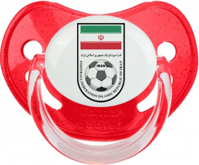 Selección de fútbol de Irán Piruleta Fisiológica Roja con lentejuelas
