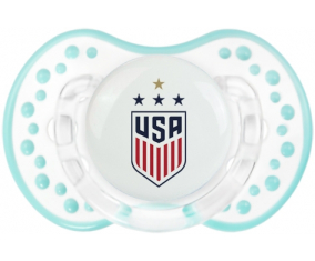 La selección de fútbol de Ee.UU. Sucete lovi dynamic clásico retro-blanco-laguna