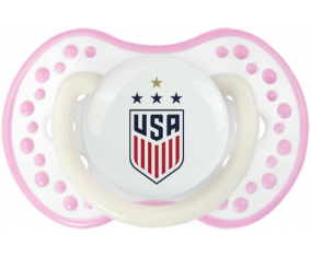 Selección de fútbol de EE.UU. Sucete lovi dynamic fosforescente blanco-rosa