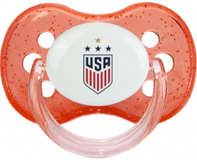 Selección de fútbol de EE.UU. Sucete Cherry Lentejuelas Rojas