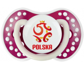 La selección polaca de fútbol Sucette lovi dynamic fósforo fucsia