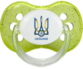 Selección ucraniana de fútbol Sucete Cherry Green con lentejuelas