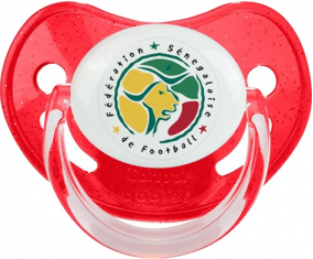 La selección senegalesa de fútbol Red Physiological Lollipop con lentejuelas
