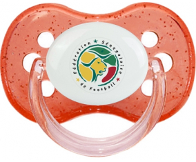 Selección senegalesa de fútbol Tetin Cherry Red con lentejuelas