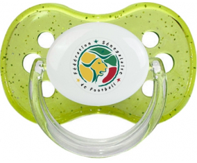 Selección senegalesa de fútbol Tetin Cherry Green con lentejuelas