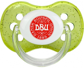 Selección de fútbol de Dinamarca Sucete Cherry Green con lentejuelas