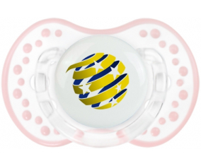 La selección de fútbol de Australia Tetine lovi dynamic clásico retro-blanco-rosa-tierno