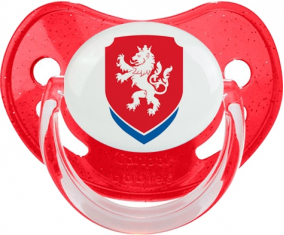 Selección de fútbol de la República Checa Red Sequined Physiological Lollipop