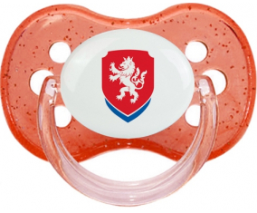 Selección de fútbol de la República Checa Tetine Cherry Red con lentejuelas