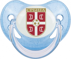 Selección serbia de fútbol Sucete Physiological Blue con lentejuelas