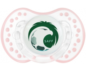 La selección de fútbol de Arabia Saudí Lollipop lovi dynamic clásico retro-blanco-rosa-tierno
