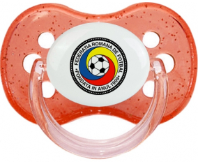 Selección rumana de fútbol Sucete Cherry Red con lentejuelas