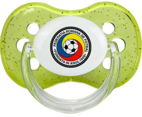 Selección rumana de fútbol Sucete Cherry Green con lentejuelas