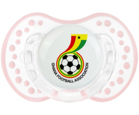 La selección de fútbol de Ghana Tetine lovi dynamic clásico retro-blanco-rosa-tierno