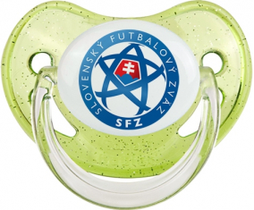 Selección de fútbol de Eslovaquia Verde Lentejuelas Pirología Lollipop