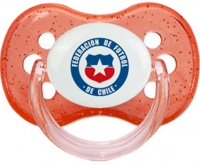 Selección de fútbol de Chile Sucete Cherry Red con lentejuelas