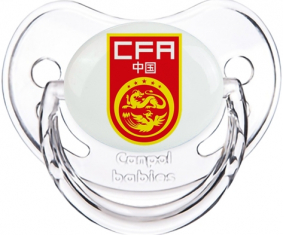 Selección china de fútbol sucete fisiológico transparente clásico