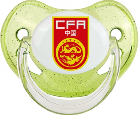Selección china de fútbol Sucete Physiological Green con lentejuelas