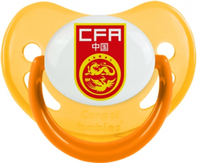 Selección china de fútbol sucete fisiológico fosforescente amarillo