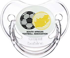 Selección de fútbol de Sudáfrica Classic Transparent Physiological Lollipop