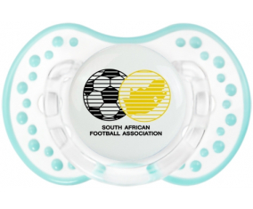 La selección sudafricana de fútbol Lollipop lovi dynamic clásico retro-blanco-laguna