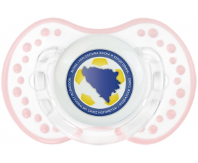 La selección de fútbol de Bosnia Herzegovina Lollipop lovi dynamic clásico retro-blanco-rosa-tierno