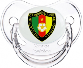 Selección de fútbol de Camerún Tetine Fisiológica Transparente Clásico