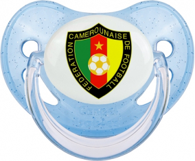 La selección camerunesa de fútbol Tétine Physiological Blue se entrecerraba