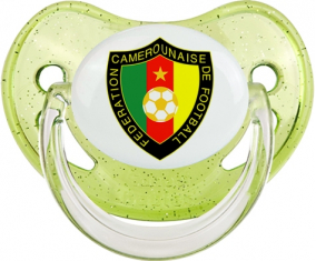 La selección camerunesa de fútbol Tétine Physiological Green con lentejuelas