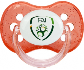 Selección de fútbol de Irlanda Tetin Cherry Red con lentejuelas