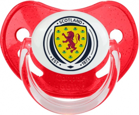 Selección de fútbol de Escocia Lentejuelas Rojas Tetina Fisiológica