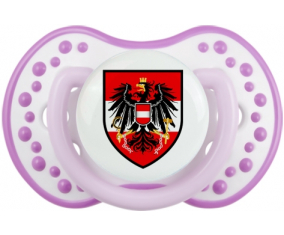La selección austriaca de fútbol Tetine lovi dynamic clásico blanc-mauve