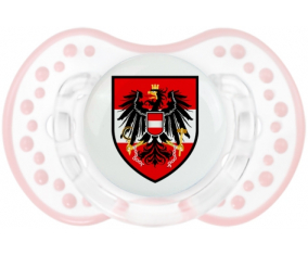 La selección austriaca de fútbol Tetine lovi dynamic clásico retro-blanco-rosa-tierno