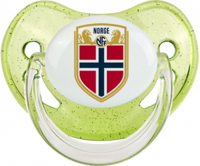 Selección noruega de fútbol Verde Lentejuelas Pirología Lollipop