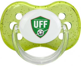 Selección de fútbol de Uzbekistán Tetine Cherry Green con lentejuelas