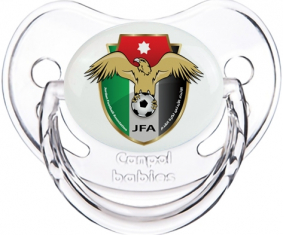 Jordan Selección Nacional de Fútbol Tetin Fisiológico Transparente Clásico