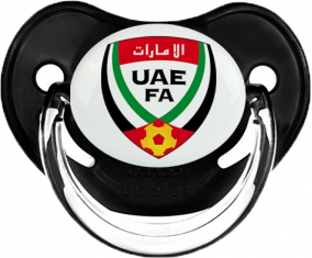 Selección de fútbol de los Emiratos Árabes Unidos Classic Black Physiological Lollipop