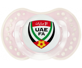La selección de fútbol de los Emiratos Árabes Unidos Lollipop lovi dynamic clásico retro-rosa-tierno
