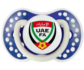 La selección de fútbol de los Emiratos Árabes Unidos Sucette lovi dynamic Azul Marino Fosforescente