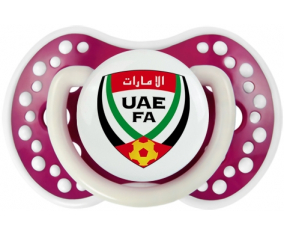 La selección de fútbol de los Emiratos Árabes Unidos Sucette lovi dynamic fósforo Fuchsia