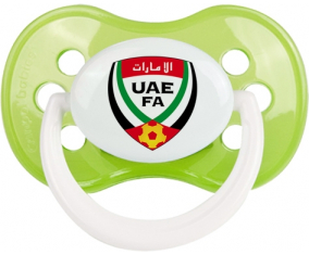 Selección de fútbol de los Emiratos Árabes Unidos Classic Green Anatómica Lollipop
